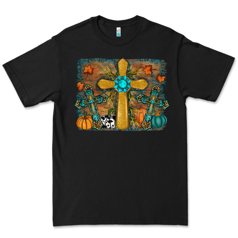Fall Gemstone Cross Premium Tee by RanaPortraitStore | Teevron