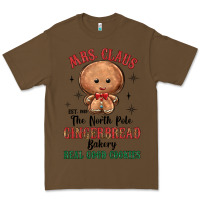 Cacao mrs claus the north pole gingerbread bakery real g Premium Tee - MaliasSmallBusiness