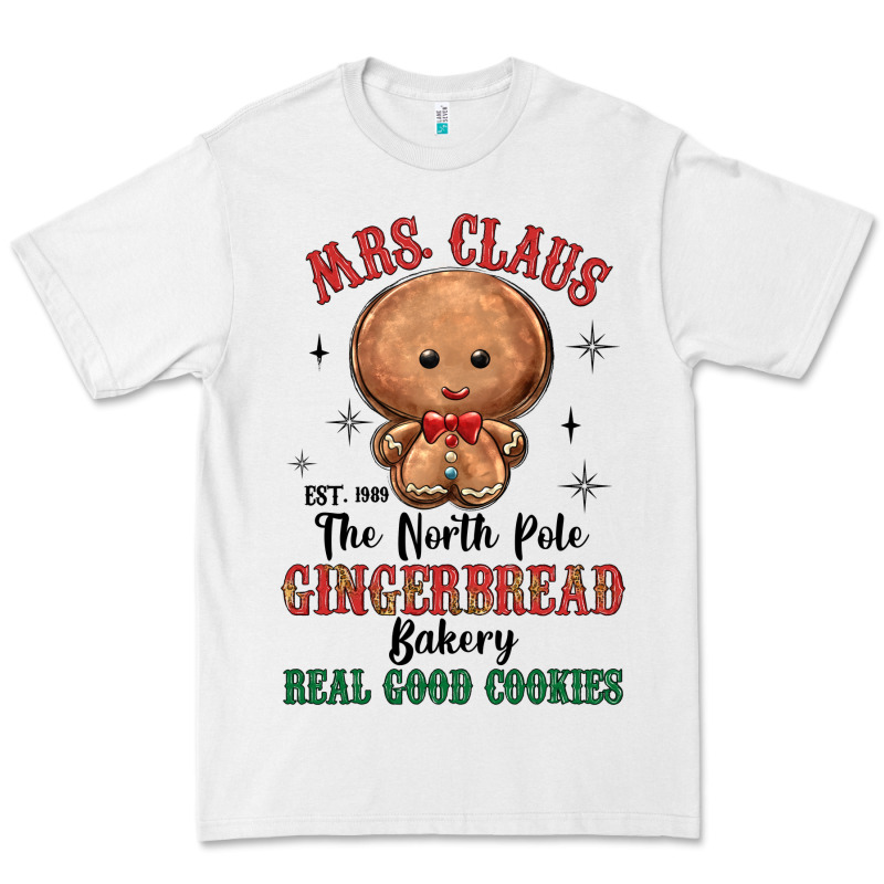Mrs Claus The North Pole Gingerbread Bakery Real G Premium Tee by MaliasSmallBusiness | Teevron