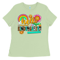 Matcha hello kindergarten Ladies Tee - NancyCooperArtShop