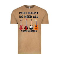 Vintage Camel Yes I Really Do Need All These Guitars Vintage Tee - Bettercallsaul