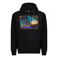 Black happy birthday jesus Premium Hoodie - RanaPortraitStore