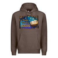 Coffee happy birthday jesus Premium Hoodie - RanaPortraitStore