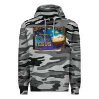 Slate Camo happy birthday jesus Premium Hoodie - RanaPortraitStore