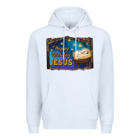 White happy birthday jesus Premium Hoodie - RanaPortraitStore