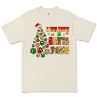 Bone i believe in santa paws Premium Tee - MaliasSmallBusiness