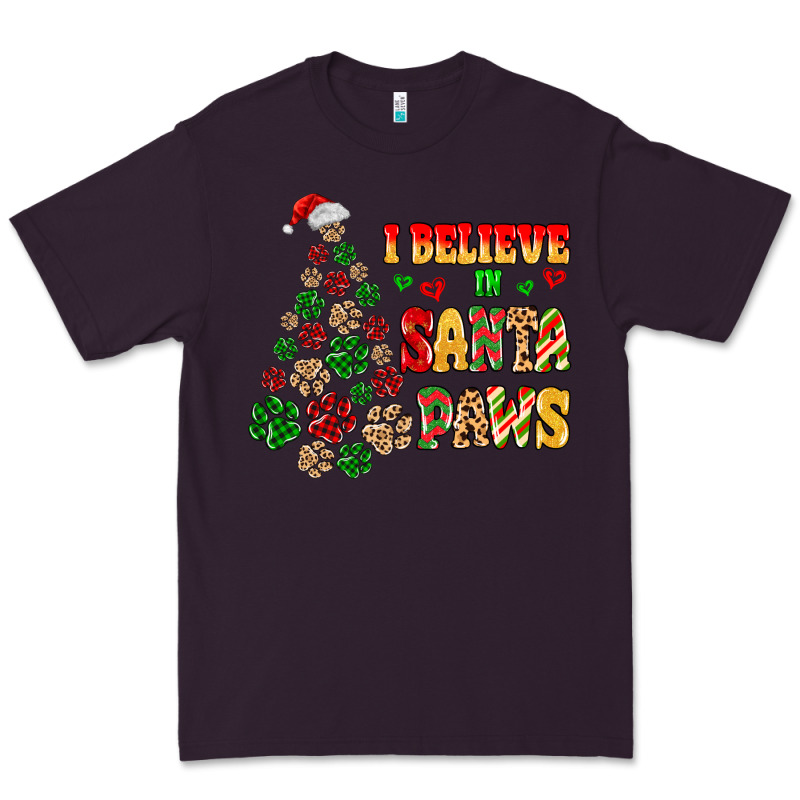 I Believe In Santa Paws Premium Tee by MaliasSmallBusiness | Teevron