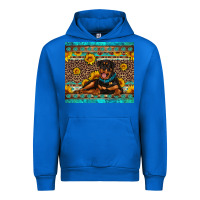 Cobalt Rottweiler with western background Urban Hoodie - Artiststas