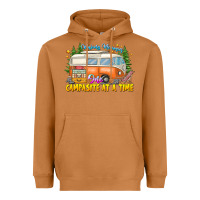 Meerkat Making Memories Campsites Time Heavyweight Hoodie - CowhideDigitalArt
