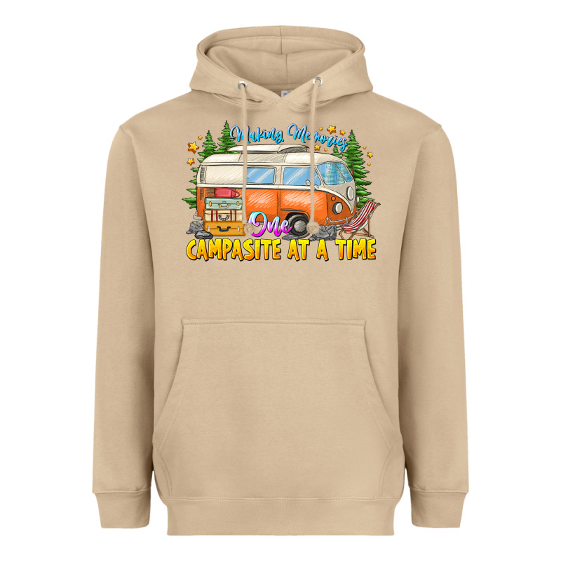 Making Memories Campsites Time Heavyweight Hoodie by CowhideDigitalArt | Teevron