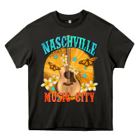 Asphalt naschville music city Heavy Core Tee - NancyCooperArtShop