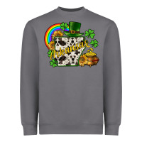 Storm Arkansas map St. Patrick's Heavyweight Sweatshirt - CowGirlArtShop