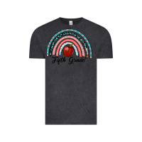 Vintage Black fifth grade rainbow Vintage Tee - RanaPortraitStore