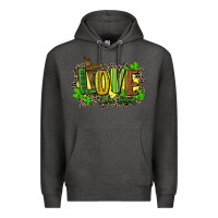 Charcoal Heather love like jesus st. patricks Premium Hoodie - FaDigitalArtStudio