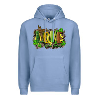 Colony Blue love like jesus st. patricks Premium Hoodie - FaDigitalArtStudio