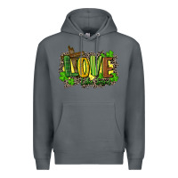 Rock love like jesus st. patricks Premium Hoodie - FaDigitalArtStudio