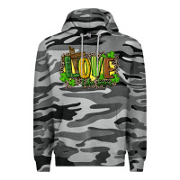 Slate Camo love like jesus st. patricks Premium Hoodie - FaDigitalArtStudio