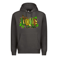 Smoke love like jesus st. patricks Premium Hoodie - FaDigitalArtStudio