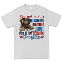 Dove Grey i'm not just a daddy's little girl Premium Tee - MaliasSmallBusiness