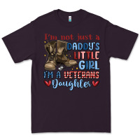 Plum i'm not just a daddy's little girl Premium Tee - MaliasSmallBusiness