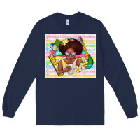 Navy goodbye school hello summer Long Sleeve Tee - TumblerDesignByShophia
