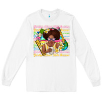 White goodbye school hello summer Long Sleeve Tee - TumblerDesignByShophia