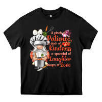 Black patience a dash of kindness Heavy Core Tee - NancyCooperArtShop