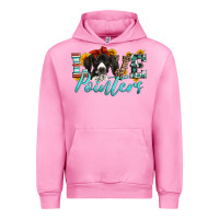 Fuchsia Pink love german shorthaired pointers Urban Hoodie - Artiststas