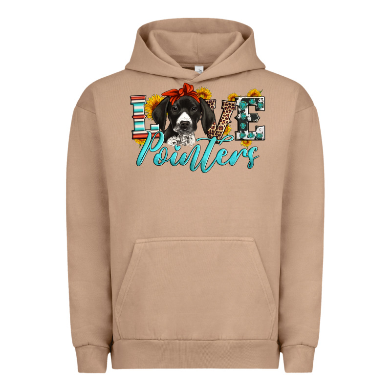 Love German Shorthaired Pointers Urban Hoodie by Artiststas | Teevron