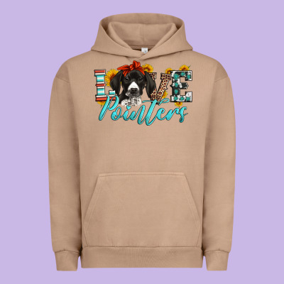 Love German Shorthaired Pointers Urban Hoodie Designed By Artiststas