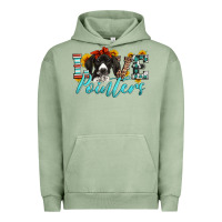 Pigment Oil Green love german shorthaired pointers Urban Hoodie - Artiststas
