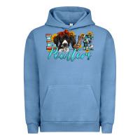 Pigment Pebble Blue love german shorthaired pointers Urban Hoodie - Artiststas