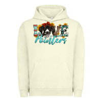 Pigment Pistachio love german shorthaired pointers Urban Hoodie - Artiststas