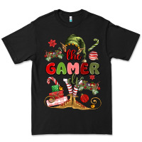Black the gamer elf Premium Tee - MaliasSmallBusiness