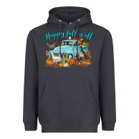 Smoke Happy Fall Y'all Heavyweight Hoodie - LillyAllenDesigns