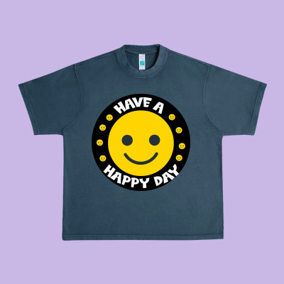 Have A Happy Day Urban Heavy Tee Designed By Bettercallsaul
