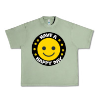 Oil Green Have A Happy Day Urban Heavy Tee - Bettercallsaul