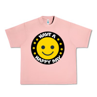 Salmon Have A Happy Day Urban Heavy Tee - Bettercallsaul