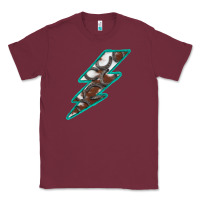 Burgundy Horseshoe Lightning Classic Tee - Bettercallsaul