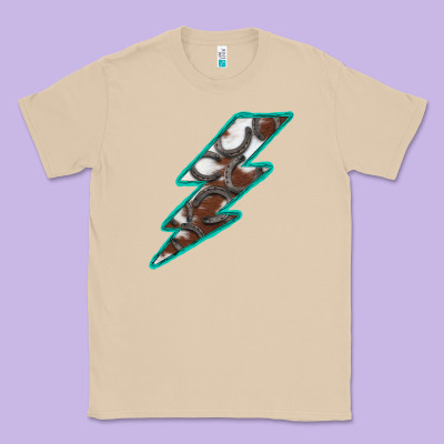 Horseshoe Lightning Classic Tee Designed By Bettercallsaul