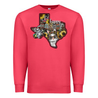 Cardinal Happy Easter Texas Premium Sweatshirt - CowhideDigitalArt
