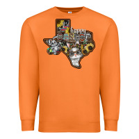Carrot Happy Easter Texas Premium Sweatshirt - CowhideDigitalArt