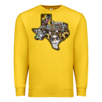 Lemon Happy Easter Texas Premium Sweatshirt - CowhideDigitalArt