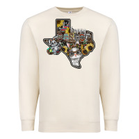 Sandshell Happy Easter Texas Premium Sweatshirt - CowhideDigitalArt