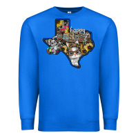 True Royal Happy Easter Texas Premium Sweatshirt - CowhideDigitalArt