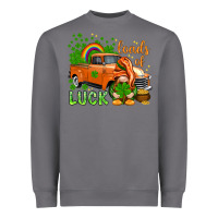 St. Patrick's Loads Of Luck With Gnome Heavyweight Sweatshirt | Teevron