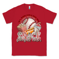 Red i am just here for the snack baseball sister Classic Tee - RacoonDesign