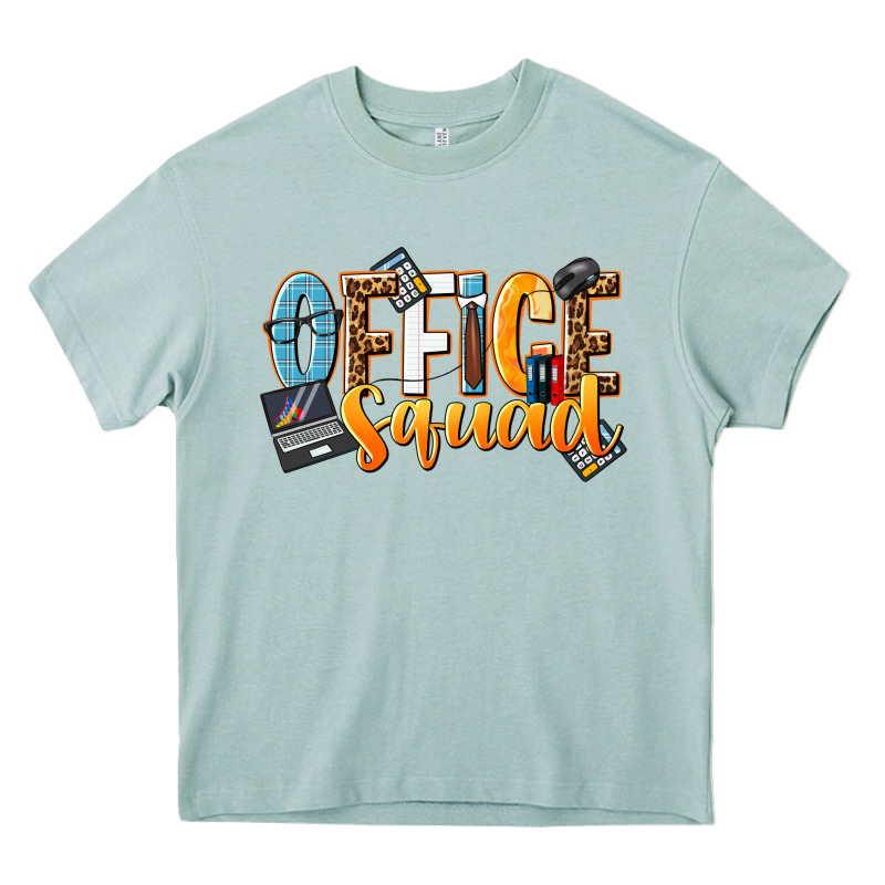 Office Squad Heavy Core Tee by NancyCooperArtShop | Teevron
