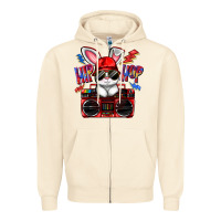 Sandshell hip hop Zipper Hoodie - FaDigitalArtStudio