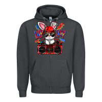 Smoke hip hop Zipper Hoodie - FaDigitalArtStudio